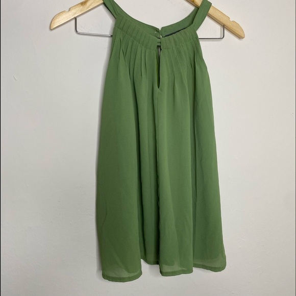 Anthropologie Sunday in Brooklyn‎ Keyhole Front & Back Olive Green Size M - Picture 1 of 8